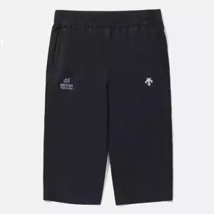 데상트 GBR 7부 스트레치 우븐 팬츠 SQ223IPT41BLK0 바지