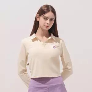 서프닉 여성 카라 크롭 래쉬가드 YB-5203