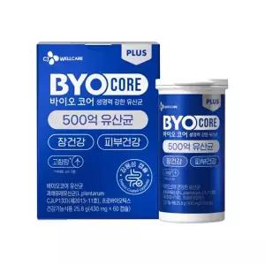 CJ바이오코어 500억 보장 부자 유산균 60캡슐, 1개