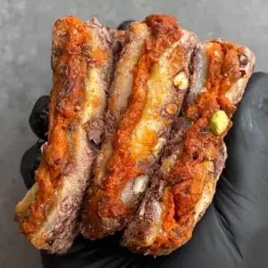 [도깨비떡방] 단호박 찹쌀시루떡 800g x 1팩(팩당6-8개입)
