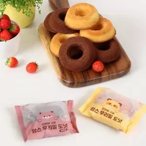 맘스케이크 우리밀 도넛 오리지널,카카오 2가지맛 30개