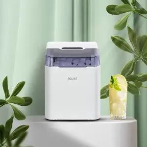 아구아트 AIM-B100W 가정용 제빙기 화이트 고성능 저소음 친환경 냉매 R600a 냉매량18g
