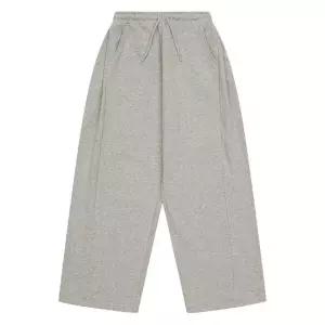 에꼴리에 사이드폴딩 쮸리 와이드 바지 26A0291-GY