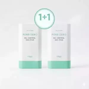 [1+1] 오브제 선스틱 포어제로 피지 모공 관리 오일컨트롤 자외선차단 덱스 썬스틱 18g
