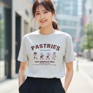 베이킹 반팔티 20수면 쿨론티 티셔츠 자체제작 S~3XL 빅사이즈 남녀공용 여성 여자 여름티 데일리 반팔 학생 단체티 기능성