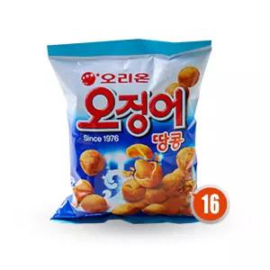 오리온 오징어땅콩 98g x16개
