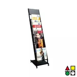 노상진열대 CS-201실사 카다로그 홍보물거치대 A4 팜플렛진열대 WFO1CZT