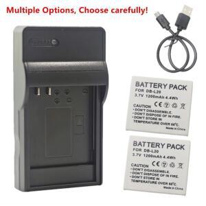 DB-L20 배터리 또는 충전기 Sanyo Xacti VPC-C1 C4 C5 C6 CA9 CG9 E2 E6 E7 J4 S