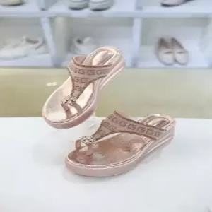블링 엄지 쪼리 통굽 여성 큐빅 슬리퍼 5cm CDMD501436_GN