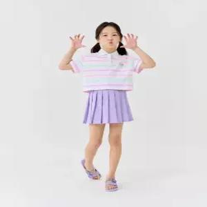 (스타필드 수원점)(스타일노리터)키치 플리츠 컬러 스커트