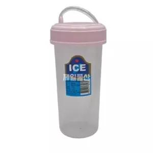 덕신화학 다회용 빨대컵 300ml 간편 플라스틱컵 색상랜덤 1개 WFHO2FP