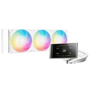 :딥쿨 DEEPCOOL LT360 VISION ARGB 수냉 CPU 쿨러 (화이트)