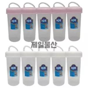 덕신화학 다회용 빨대컵 300ml 간편 플라스틱컵 색상랜덤 10개 WFHO4KR