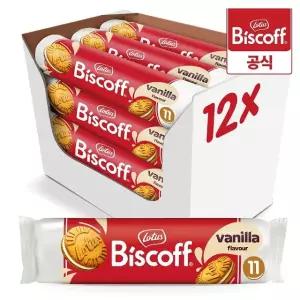 로투스 비스코프 샌드 바닐라 110g 12개