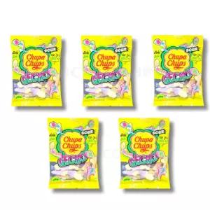 츄파춥스젤리 젤리 사워게코 과일향젤리 과일맛젤리 90g 5개 [mB0768D]