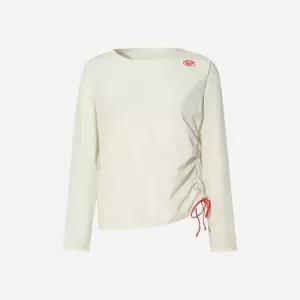 ESSENTIAL SIDE STRING 릴렉스핏 긴팔 래쉬가드 커버업 라이트 옐로우(RG21RS506COC)