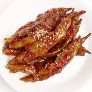 매실고추지양념무침 500g 고추장아찌 양념 ,밥도둑 무침