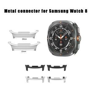 [호환품]삼성 호환 스마트 호환워치 갤럭시 호환 워치 8 40mm 44mm/워치 클래식 메탈 밴드 어댑터 교체 커