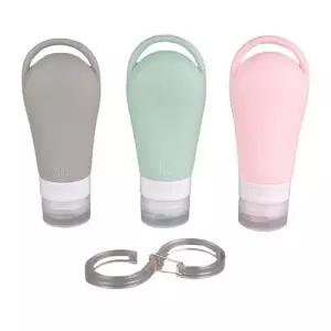 실리콘 샴푸 공병 90ml 휴대용 수영장 여행용 세트 WFOB3E9