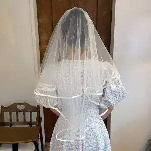 웨딩베일 숏베일 신부면사포 촬영소품 셀프웨딩
