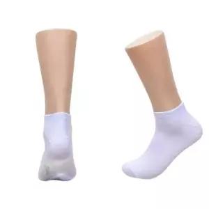 왕발 큰발 남자 단목 양말 무지 10켤레