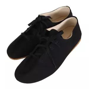 르메르 26SS 남성 수리 캔버스 스니커즈 블랙 FO0286 LF1610 999