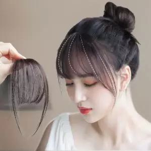 아트박스/신상오픈런 10대 여성 앞머리 가발 사이드뱅 간편 부착