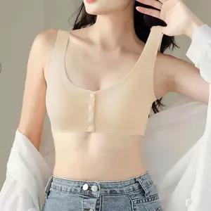 앞똑딱이 노와이어 심리스 편안한 브라