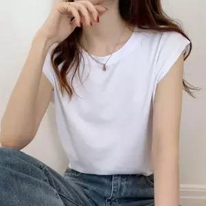 [하프클럽/]루즈핏티셔츠 여성 루즈핏 민소매나시티