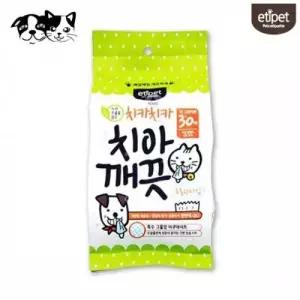 강아지 패드 배변 깨끗 고양이 티슈 고양이세정티슈 WFOC6ID