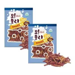 애견 연어 치즈 버거 100g 2P 노즈워크 훈련 간식 WFODFVD