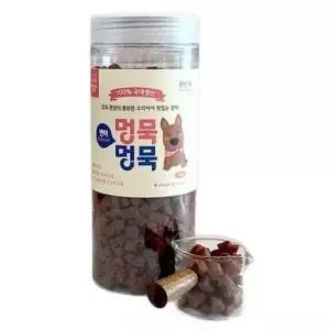 강아지 소프트 연어 져키 1kg 1P 한입 영양 간식 트릿 WFODFVS