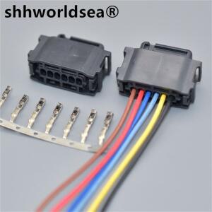 Shhworld-6 핀 자동 커넥터 872-665-001, 벤츠 S300 S500 레이더 센서 역전 레이더 눈 사각 지대 모듈 플매
