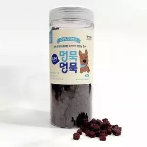 강아지 소프트 소고기 져키 1kg 1P 한입 영양 간식 WFODFVR