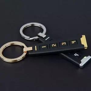 [하프클럽/]자동차 케이스 차량용 고급 가죽 열쇠고리 커버 차량 악세사리