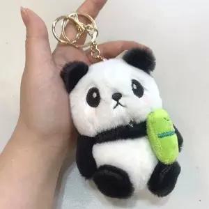 [하프클럽/]판다 인형 가방고리 귀여운 캐릭터 열쇠고리 어린이집 유치원