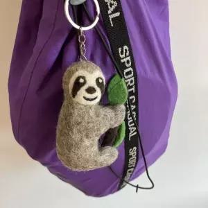 [하프클럽/]동물 인형 가방 참 장식 강아지 고양이 열쇠고리 슬로우 나무늘