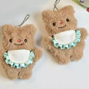 [하프클럽/]아기 턱받이 인형 가방 고리 참 장식 가방꾸미기 다꾸 소품