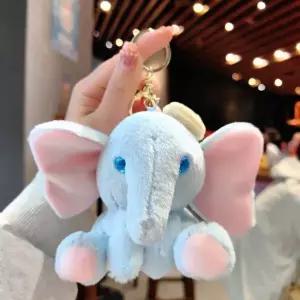 [하프클럽/]파란 코끼리 인형 가방고리 버즈 가방꾸미기 백참