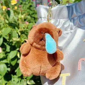 [하프클럽/]카피바라 콧물 인형 백참 가방