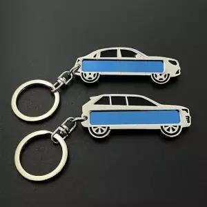 [하프클럽/]고급 자동차 가죽 열쇠고리 SUV 승용차 선물용 차량용
