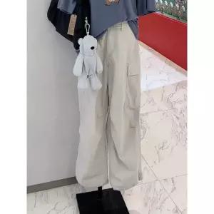 후아유 Cotton Nylon Cargo Pants U WHTAG2311U