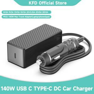 USBC TYPEC 차량용 노트북 휴대폰 충전기 전원 어댑터, 고속 충전 PD3.1 3.0, 레노버 맥북 HP 아수스 삼성
