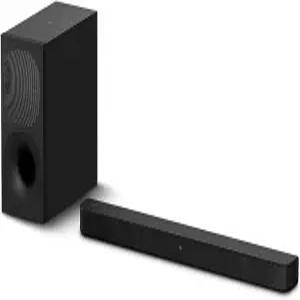 강력한 무선 서브우퍼 S-Force PRO 전면 서라운드 사운드 돌비 디지털 블랙이 탑재된 소니 HT-S400 2.1ch