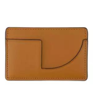 골드 로고 콘트라스트 엣지 트림 카드지갑 SL0015000911B BLACK CHESTNUT