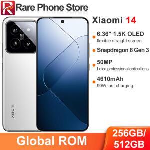 중국 글로벌롬 샤오미 14 256GB/512GB/1TB 스냅드래곤 8 Gen 3 50MP+32MP 카메라 90W 4610mAh 배터리 6.36