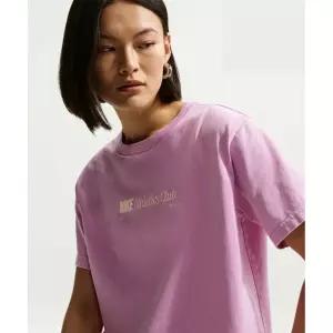 스포츠웨어 클래식 오버사이즈 티셔츠 W - 라이트 마젠타 IR7876-503