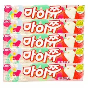 츄잉캔디 마이쮸 핑크리치 5개