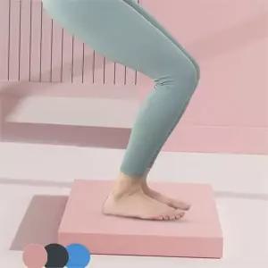 플랭크 운동 패드 고탄력 스트레칭 휴대용 헬스 운동 매트 밸런스 실내 데드리프트 다이어트 층간소음