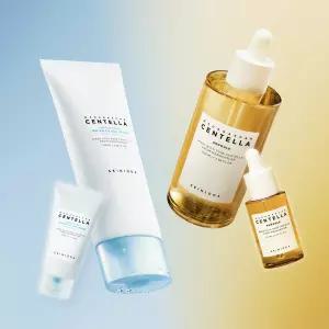 [대용량 물광듀오] 센텔라 앰플 100ml + 히알루-시카 선세럼 100ml